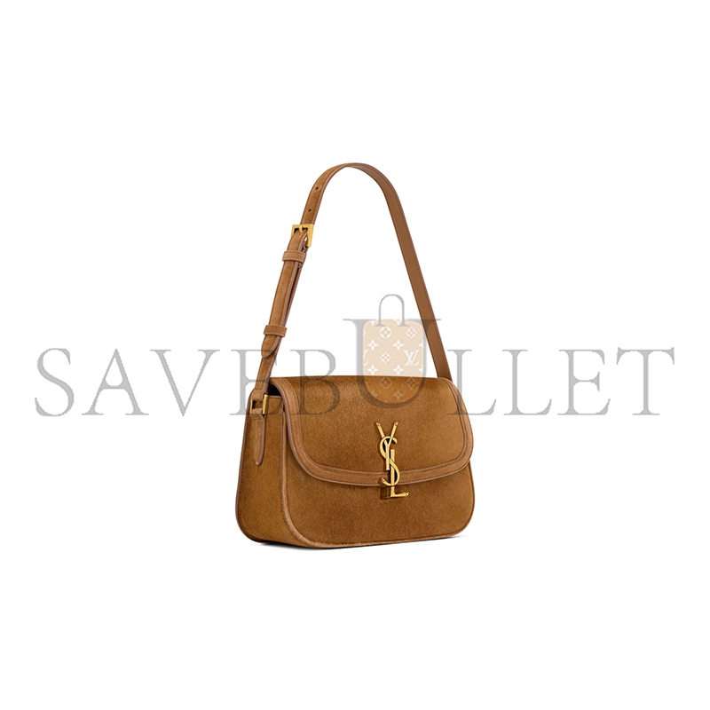 YSL SOLFERINO SMALL IN SUEDE 8323301U80W2916 (24.5*15*8.5cm)